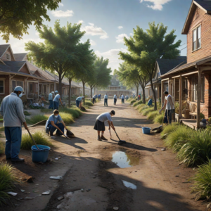 community cleaning
